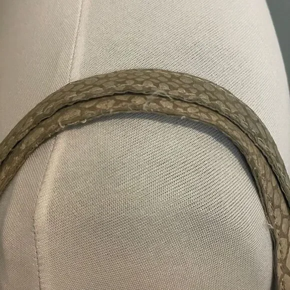 Elliot Lucca Sintra Snakeskin print embossed leather handbag - Picture 9 of 12